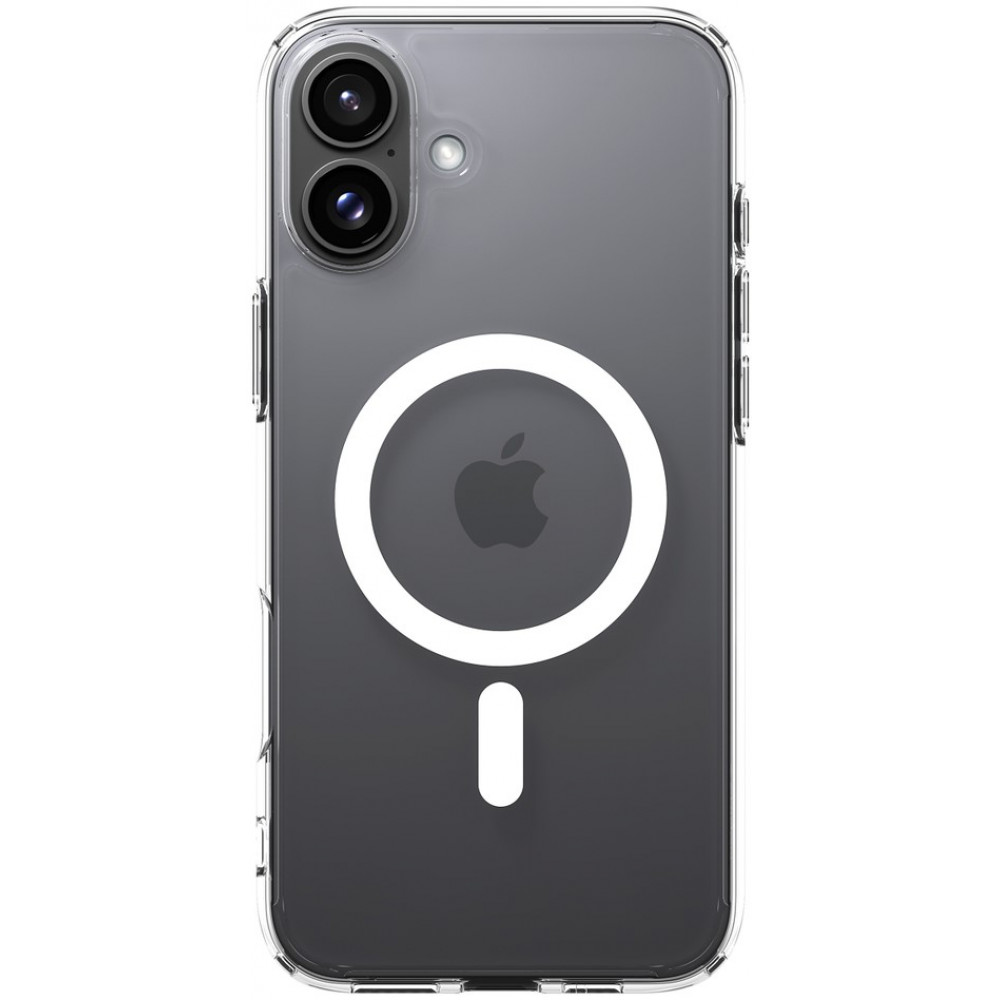 Чохол Spigen для iPhone 16, Ultra Hybrid MagFit, White