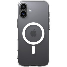 Чохол Spigen для iPhone 16, Ultra Hybrid MagFit, White