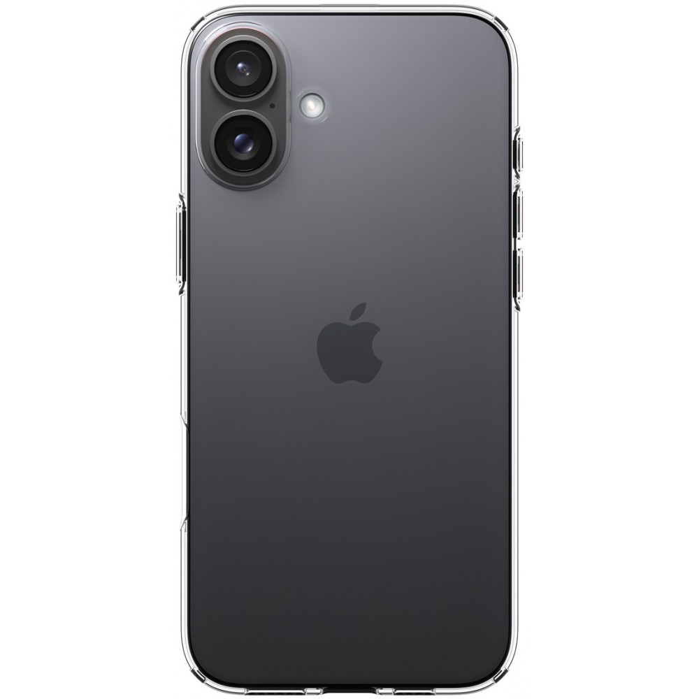 Чохол Spigen для iPhone 16, Liquid Crystal, Crystal Clear