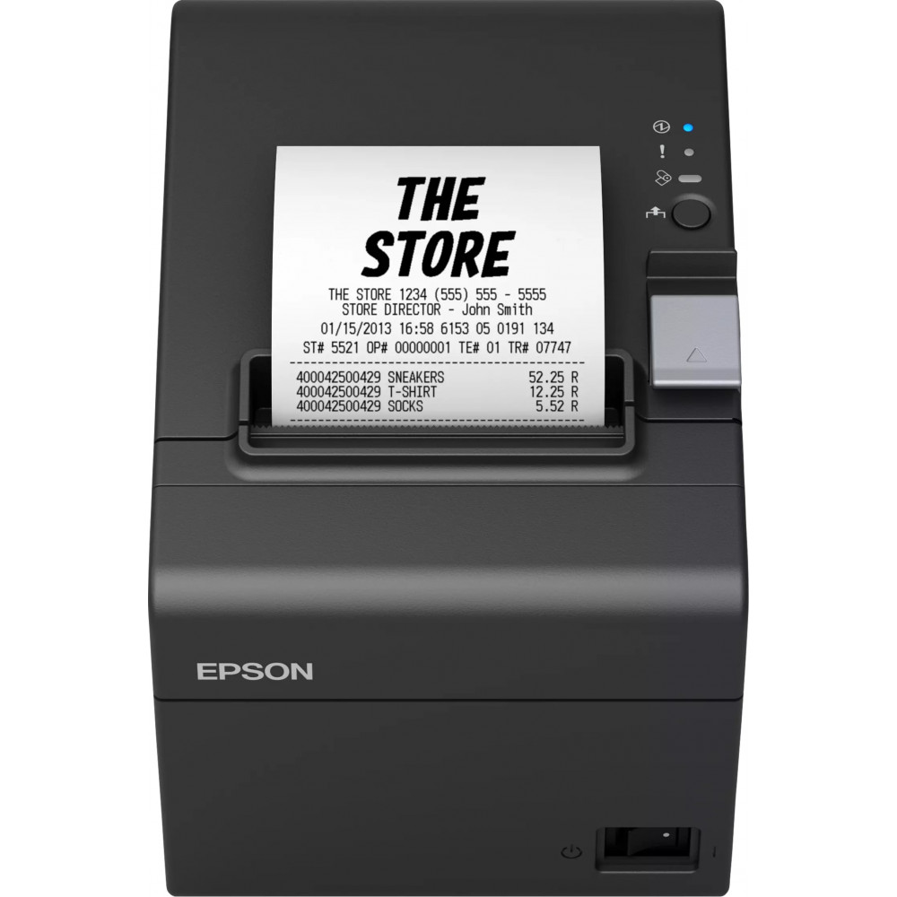 Принтер спеціалізований Epson TM-T20III Ethernet I/F (Blk)+PS