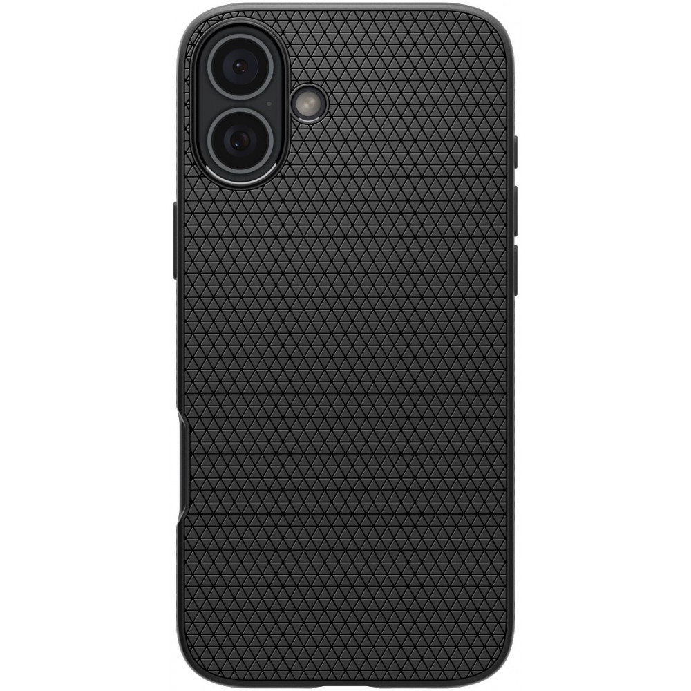 Чохол Spigen для iPhone 16 Plus, Liquid Air, Matte Black