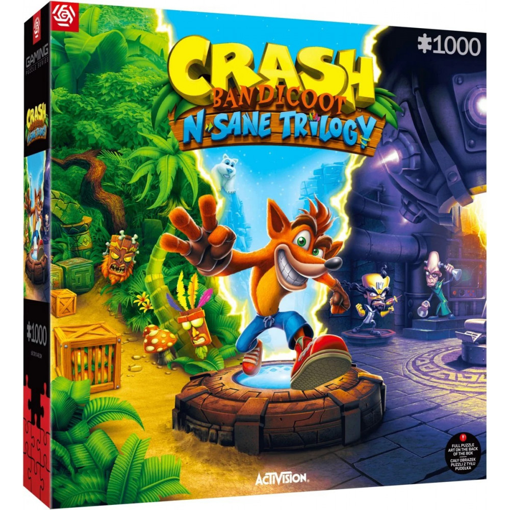 Пазл GoodLoot Crash Bandicoot N Sane Trilogy 1000 ел.