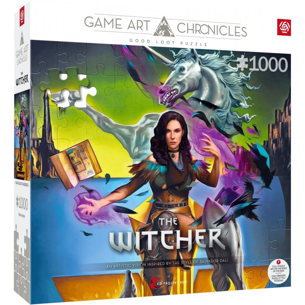 Пазл GoodLoot The Witcher Yennefer & Salvador Dali 1000 ел.