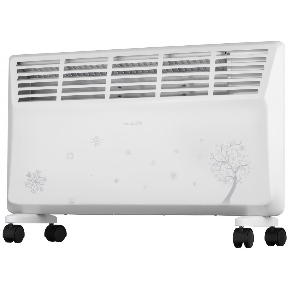 Конвектор ARDESTO, 20м2, 2000Вт, мех. упр-ння, відкритий нагрів. елемент, сушка, білий