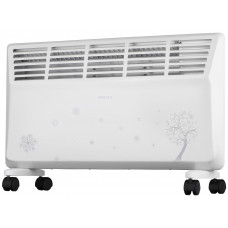 Конвектор ARDESTO, 20м2, 2000Вт, мех. упр-ння, відкритий нагрів. елемент, сушка, білий