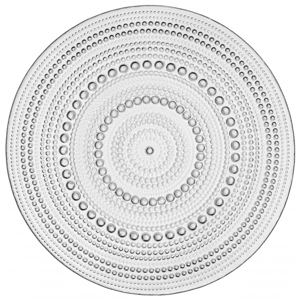 Тарілка Ardesto Verbena, 20.7см, скло, сірий