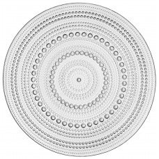 Тарілка Ardesto Verbena, 20.7см, скло, сірий