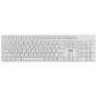 Клавіатура мембранна 2E KS260 106key, WL, EN/UK, білий