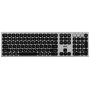 Клавіатура ножнична 2E KS270 109key, WL/BT, EN/UK, сіро-чорний