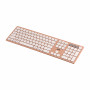 Клавіатура ножнична 2E KS270 109key, WL/BT, EN/UK, рожево-білий