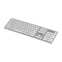Клавіатура ножнична 2E KS270 109key, WL/BT, EN/UK, сріблясто-білий Клавіатура ножнична 2E KS270 109key, WL/BT, EN/UK, сріблясто-білий