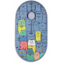 Миша 2E MF300 PETS:CATS Silent WL BT, синій
