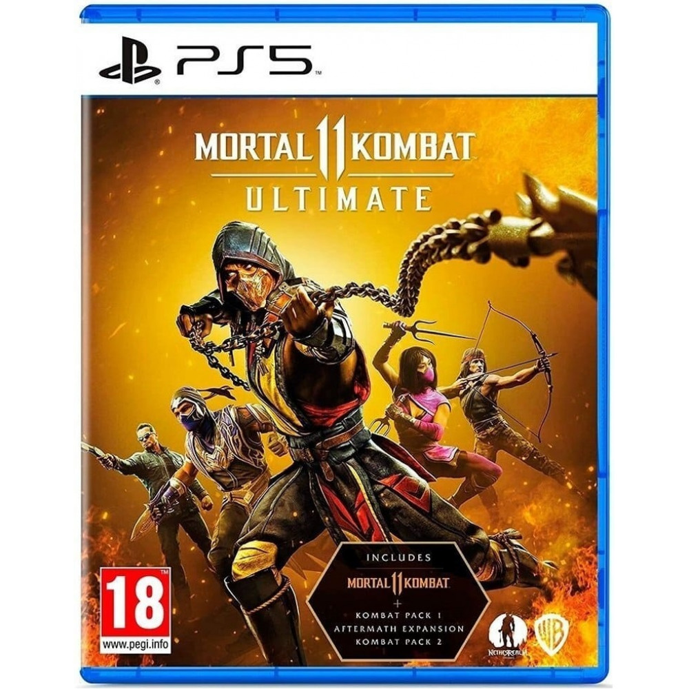 Гра консольна PS5 Mortal Kombat 11 Ultimate Edition, BD диск