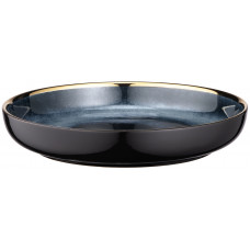 Тарілка глибока Ardesto Andria, 21.1см, кераміка, синьо-сірий