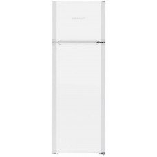 Холодильник Liebherr з верхньою мороз., 157x55x63, холод.відд.-218л, мороз.відд.-52л, 2 дв., A+, ST, білий