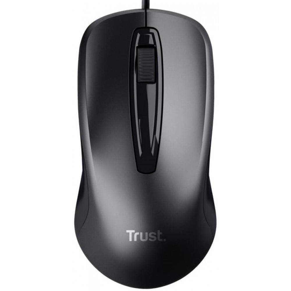 Миша Trust Carve, USB-A, чорний