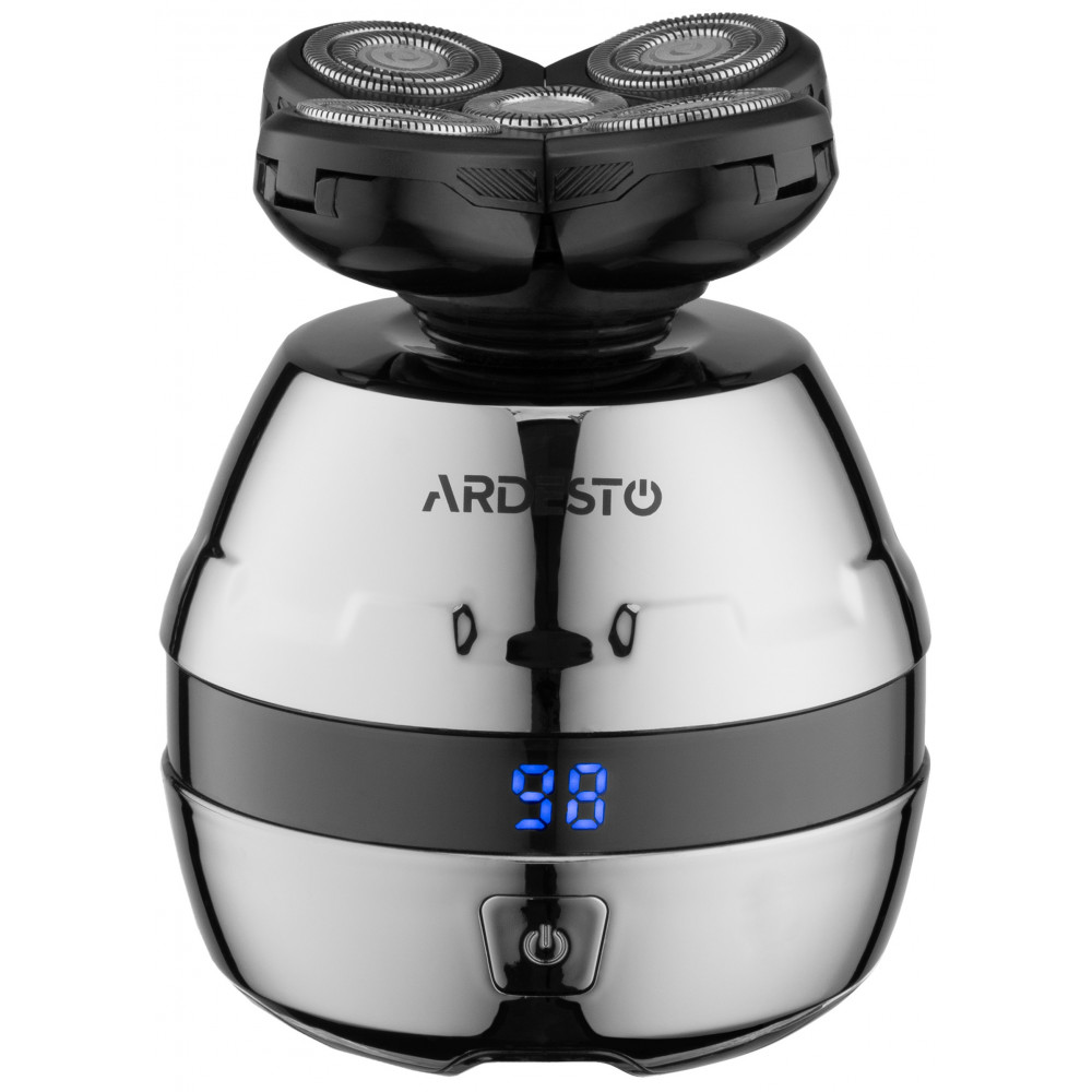 Бритва електр. для голови та тіла Ardesto SHR-5WPR,  роторна,  бритв.головок-5, Li-Ion, сух.+волог., бронзовий