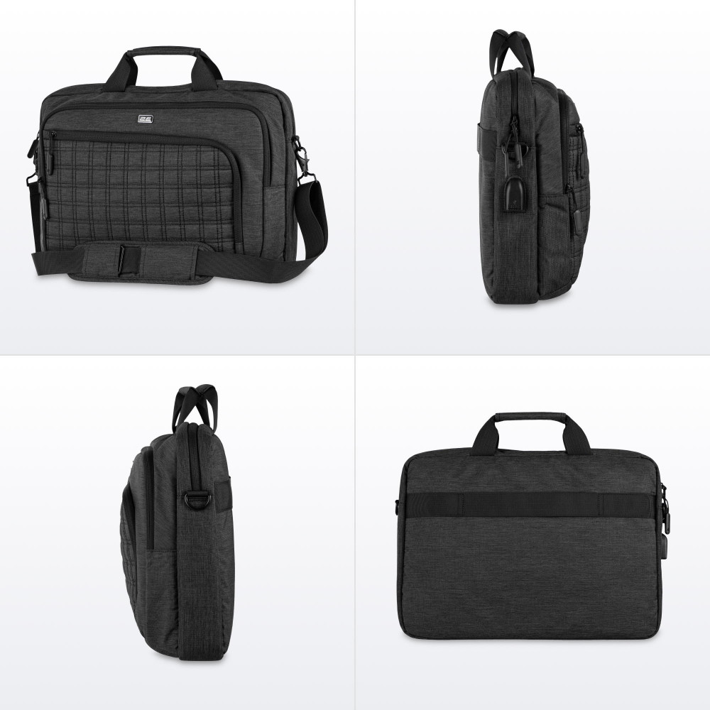 Сумка 2E CrossSquares 16