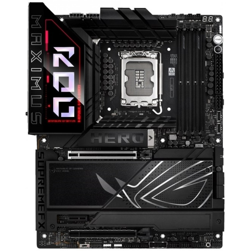Материнcька плата ASUS ROG MAXIMUS Z890 HERO s1851 Z890 4xDDR5 M.2 Thunderbolt HDMI Wi-Fi BT ATX