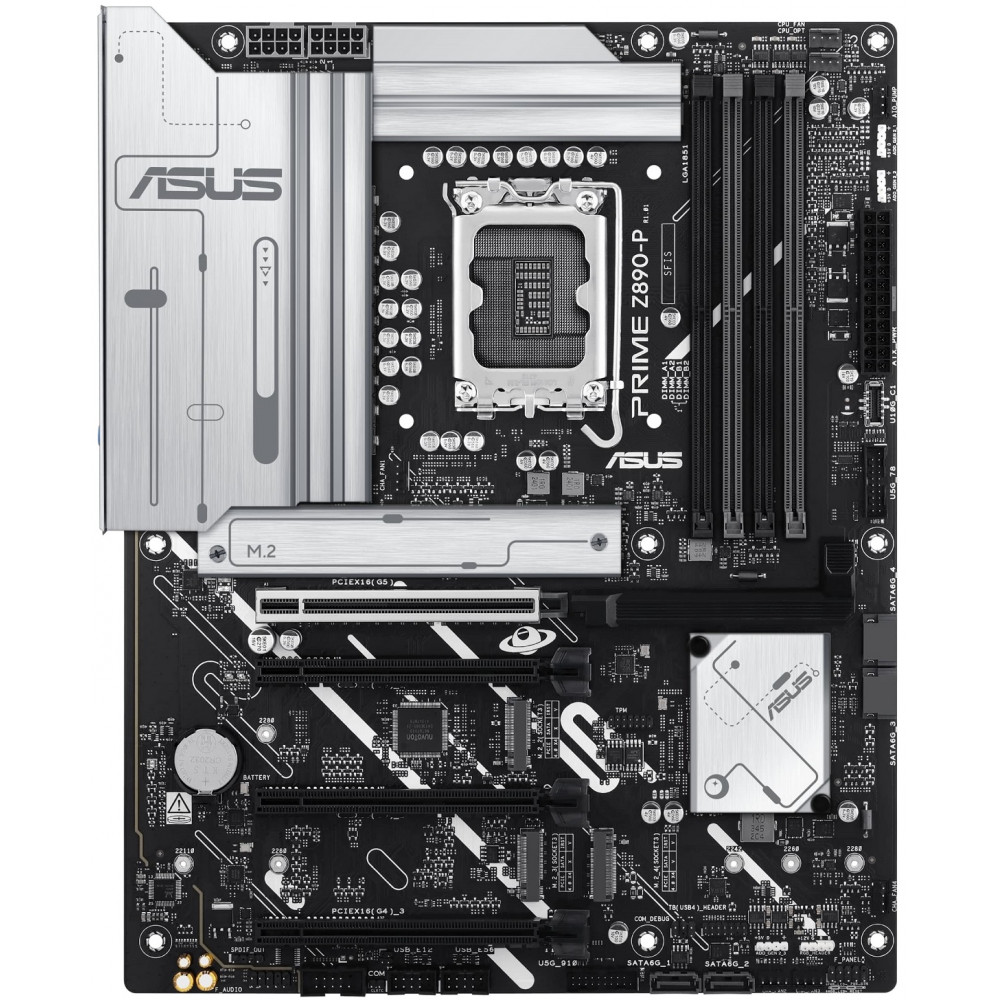 Материнcька плата ASUS PRIME Z890-P s1851 Z890 4xDDR5 M.2 HDMI DP ATX