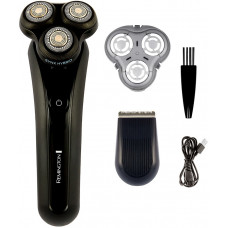 Бритва електр. Remington роторна X5 Limitless X,  бритв.головок-3, от сети, сух.+волог., тример, водонепрон., швид. зарядка, чорний