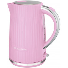 Електрочайник Russell Hobbs Eden, 1.7л, нержавіюча сталь, пластик, малиновий