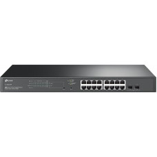 Комутатор TP-LINK SG2218P 16x1GE (16xPoE), 2xSFP, 150W, WebSmart