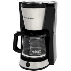Кавоварка Russell Hobbs Heaton, 1.25л, мелена, чорно-срібний