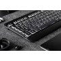 Клавіатура мембранна 2E KS120 104key, USB-A, EN/UK, White LED, чорний