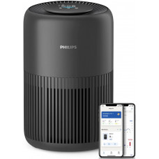 Очисник повітря Philips PureProtect Mini 900, 65м2, 250м3/год, HEPA +вугільний фільтр, датчик якості повітря,Wi-Fi, темно-сірий