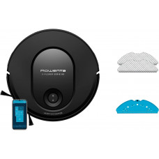 Робот-пилосос Rowenta миючий X-Plorer Serie 65, 2300ПаВт, h=7.8см, 0.3л, конт пил -0.4л, автон. робота до 168хв, чорний