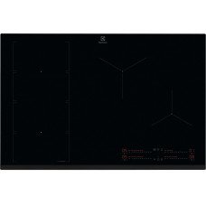 Варильна поверхня Electrolux індукційна, 80см, розширена зона, Hob2Hood, чорний