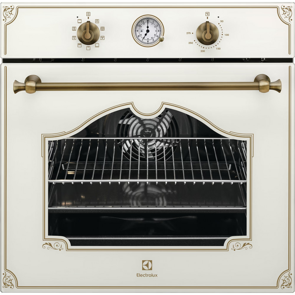 Духова шафа Electrolux електрична Rococo, 72л, A, конвекція, шампань