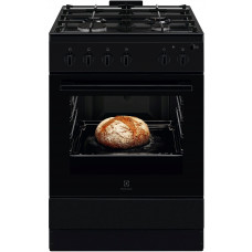 Плита Electrolux газова, 59л, 60x60см, чавун, чорний