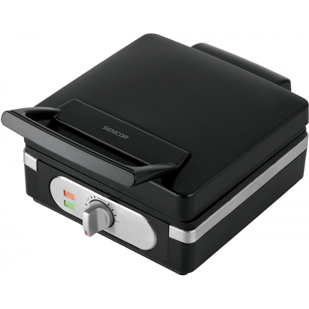 Вафельниця Sencor 1400Вт, корпус-пластик, чорний