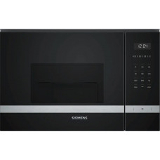 Мікрохвильова піч Siemens вбудована, 25л, електр. керув., 900Вт, гриль, дисплей, нержавіюча сталь