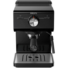 Кавоварка Krups ріжкова Authentic C50 2л, мелена, ручний капучинатор, 15 бар, чорний