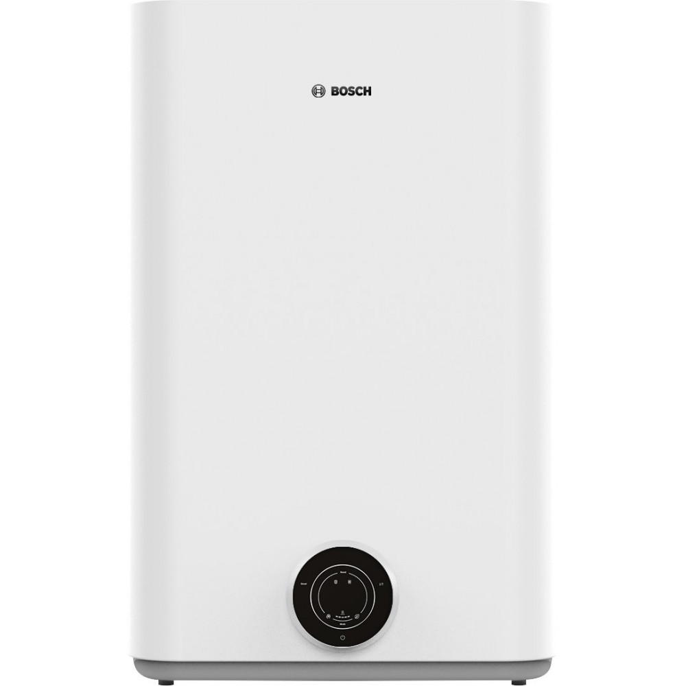 Водонагрівач електр. BOSCH плаский слім Tronic 3500, 100л, 1.5кВт, ун. монтаж, електр. кер-ння, B, білий