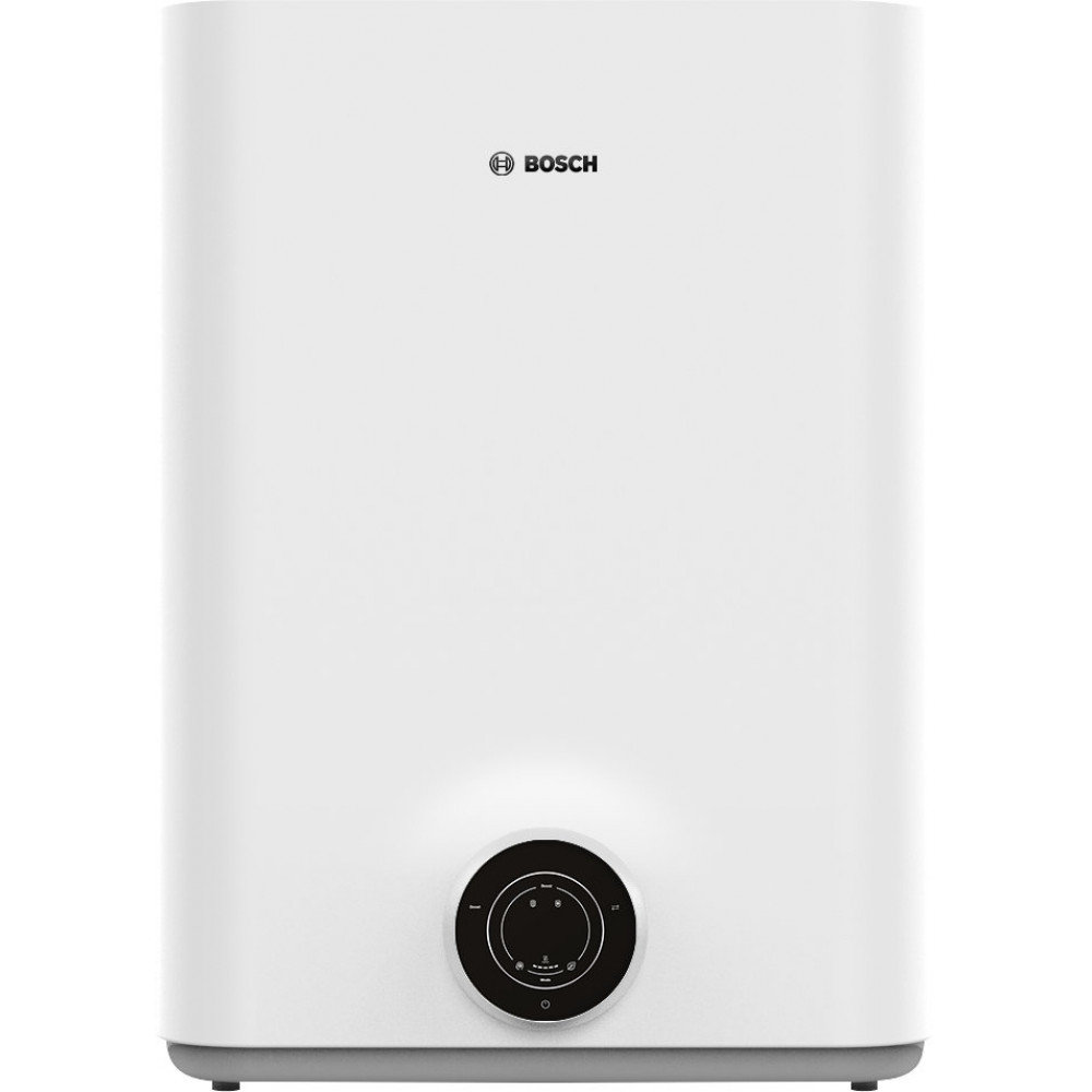 Водонагрівач електр. BOSCH плаский слім Tronic 3500, 80л, 1.5кВт, ун. монтаж, електр. кер-ння, B, білий