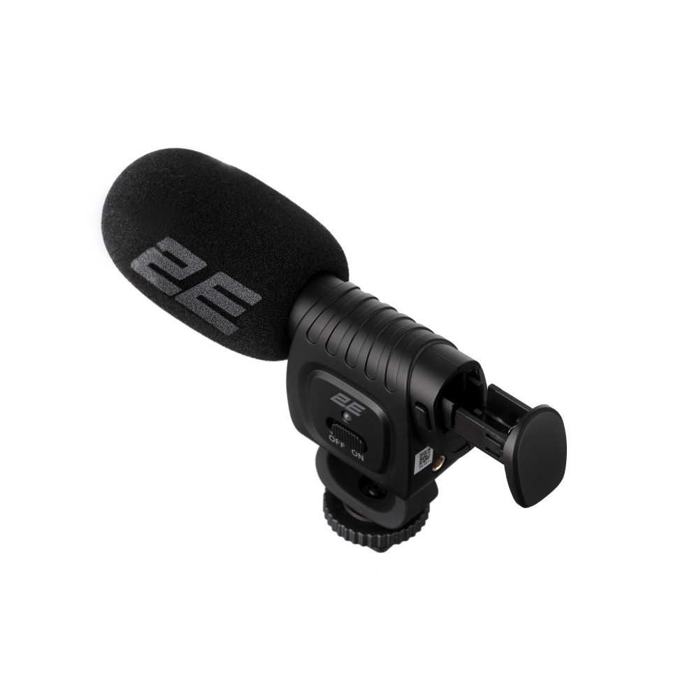 Мікрофон пушка 2Е MG020 Shoutgun Pro, on/of, 3.5mm