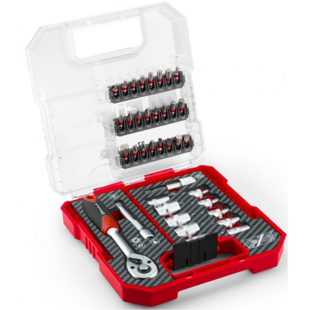 Набір біт і головок Einhell, 1/4