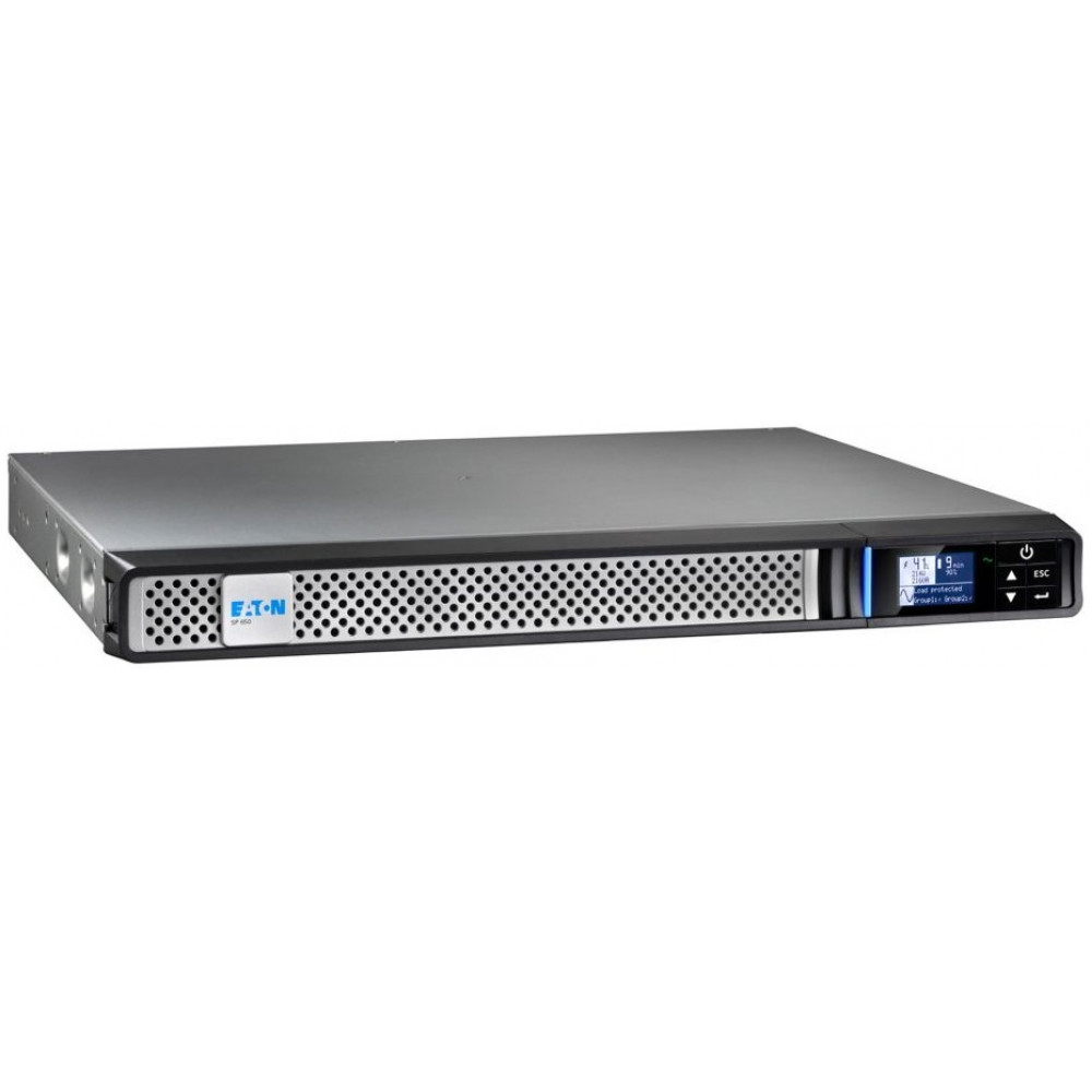 Джерело безперебійного живлення Eaton 5P G2, 650VA/520W, RM 1U, LCD, USB, RS232, 4xC13