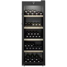 Холодильник Liebherr для вина, 168.4x60х76.3, холод.відд.-425л, зон - 1, бут-196, ST, дисплей, чорний Холодильник Liebherr для вина, 168.4x60х76.3, холод.відд.-425л, зон - 1, бут-196, ST, дисплей, чорний