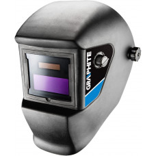 Маска зварювальника хамелеон GRAPHITE 56H822 автозатемніння 1/15000сек два датчики дуги регулювання ступеня затемнення DIN 9-13