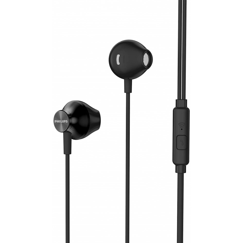 Навушники In-ear Philips TAUE101 3.5 mini-jack, Mic, Чорний