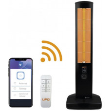 Інфрачервоний обігрівач UFO Erciyus Smart 2300 2.3 кВт, до 28 м2, колонного типу, IP24, мех. керування, пульт ДК, Wi-Fi