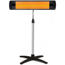 Інфрачервоний обігрівач UFO Basic 2900 + телескопічна ніжка 2.9 кВт, до 35 м2, настінний монтаж або підлоговий, фламентин, IP44, мех. керування