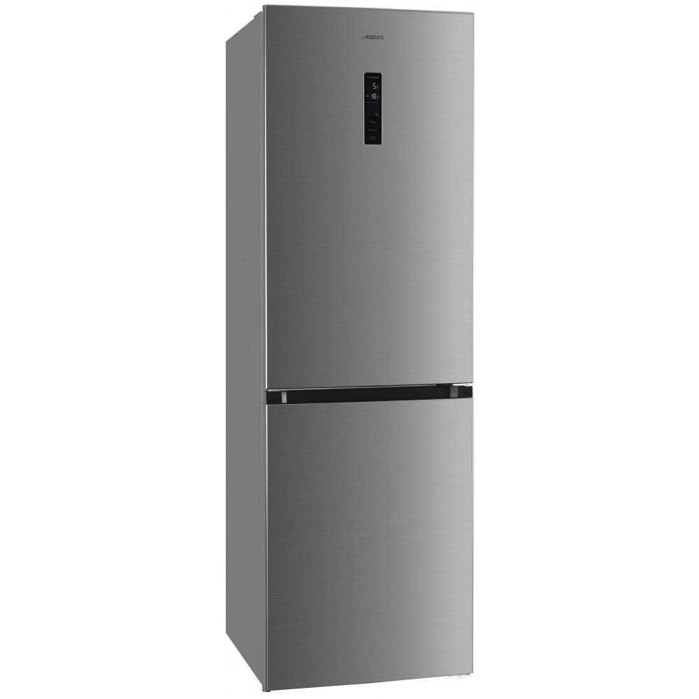 Холодильник ARDESTO з нижн. мороз., 195x60х67, холод.відд.-245л, мороз.відд.-97л, 2дв., А+, NF, диспл зовн., зона св-ті, нерж