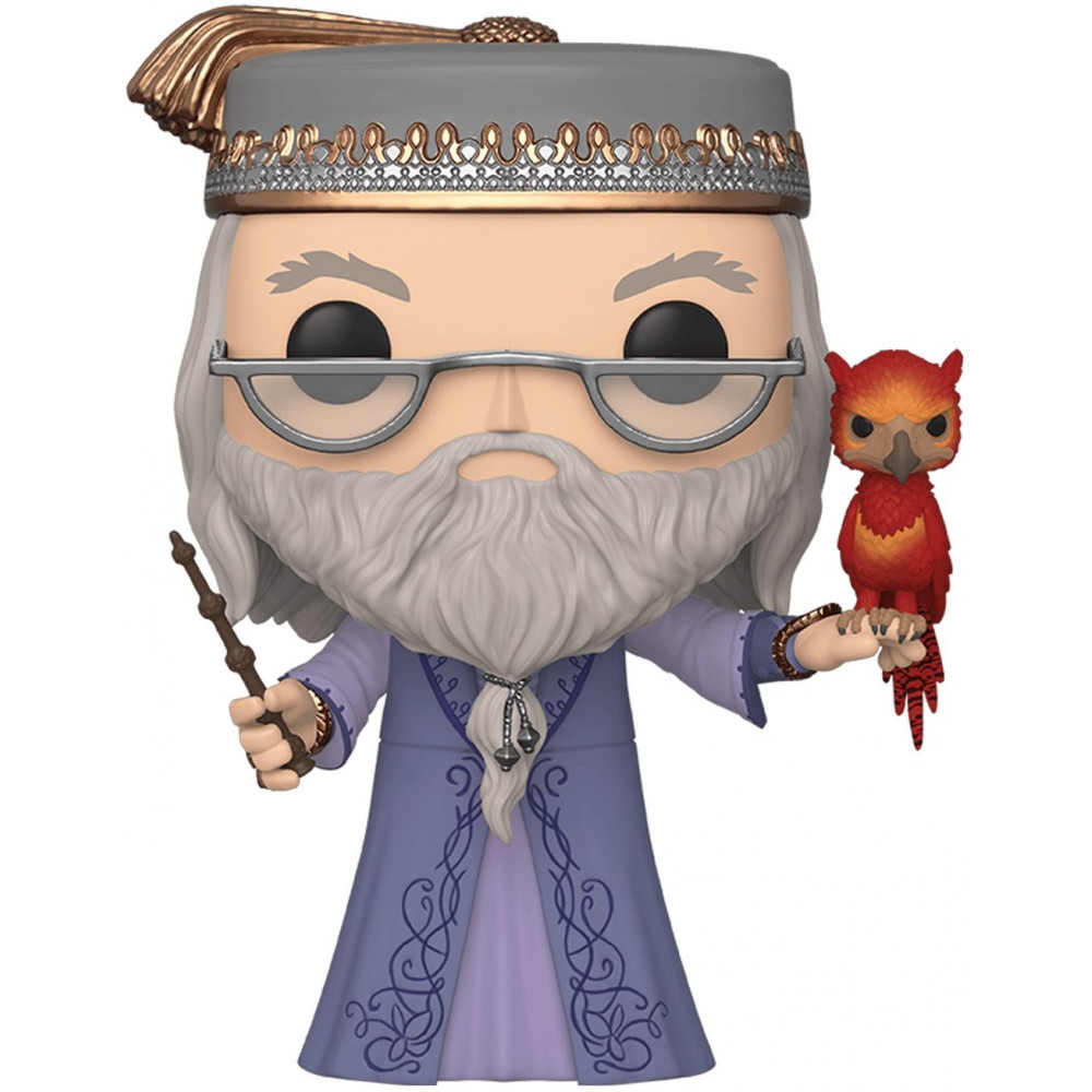 Фігурка Funko POP: Harry Potter - Dumbledore W/Fawkes 10