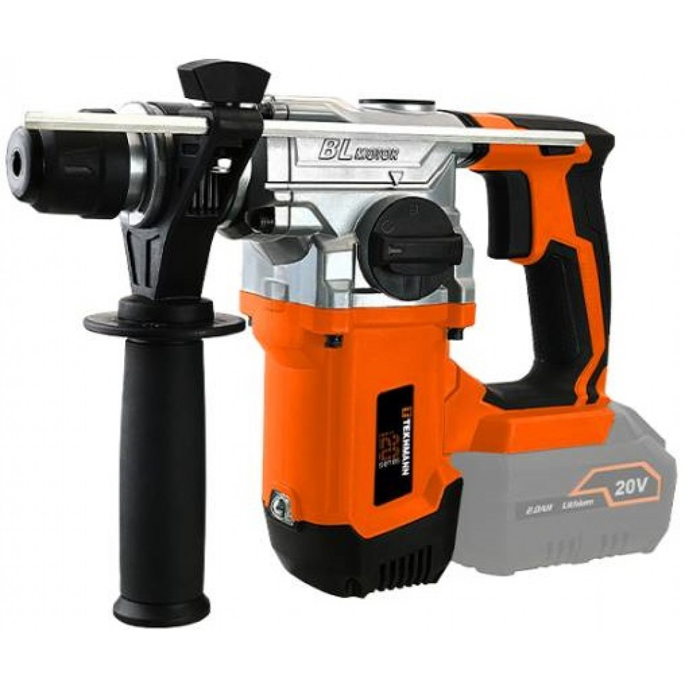 Перфоратор акумуляторний Tekhmann TCH-22/i20 20В 2.2Дж 2.74кг без АКБ та ЗП